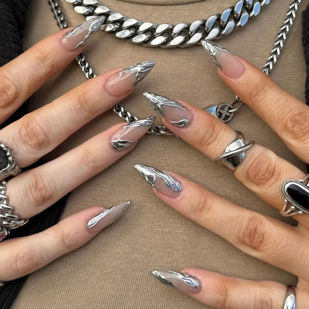 Wholesale 24 Pcs 3D French Style Romantic Art Acrylic Press on Nails Artificial Fingernails Candy False Nails Dating  Party 3329