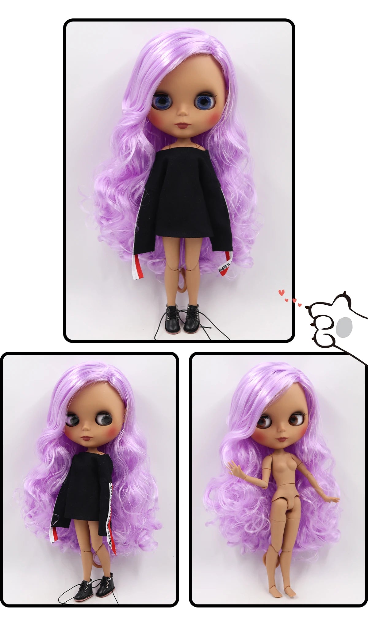 ICY DBS Blyth Doll 1/6 BJD Toy Joint Body Special Offer Lower Price DIY Girls Gift 30cm Anime Doll Random Eyes Colors