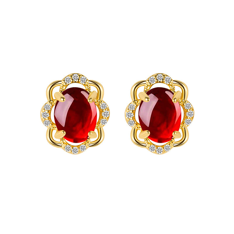 DIWENFU 10K Gold Emerald Jewelry Earrings for Women Cushion Bohemia Aretes De Mujer Bizuteria Green Topaz Stud Earrings Girls