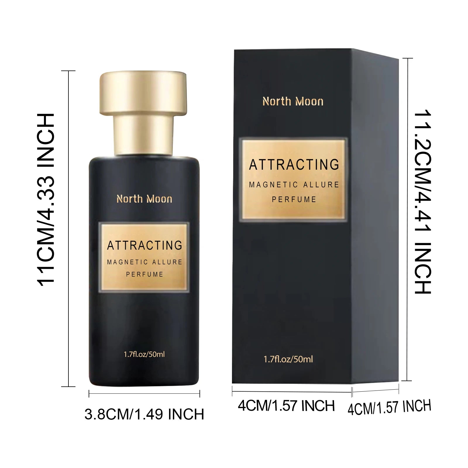 50ml Attracting Magnetic Allure Perfume Long Lasting USA Stock OEM