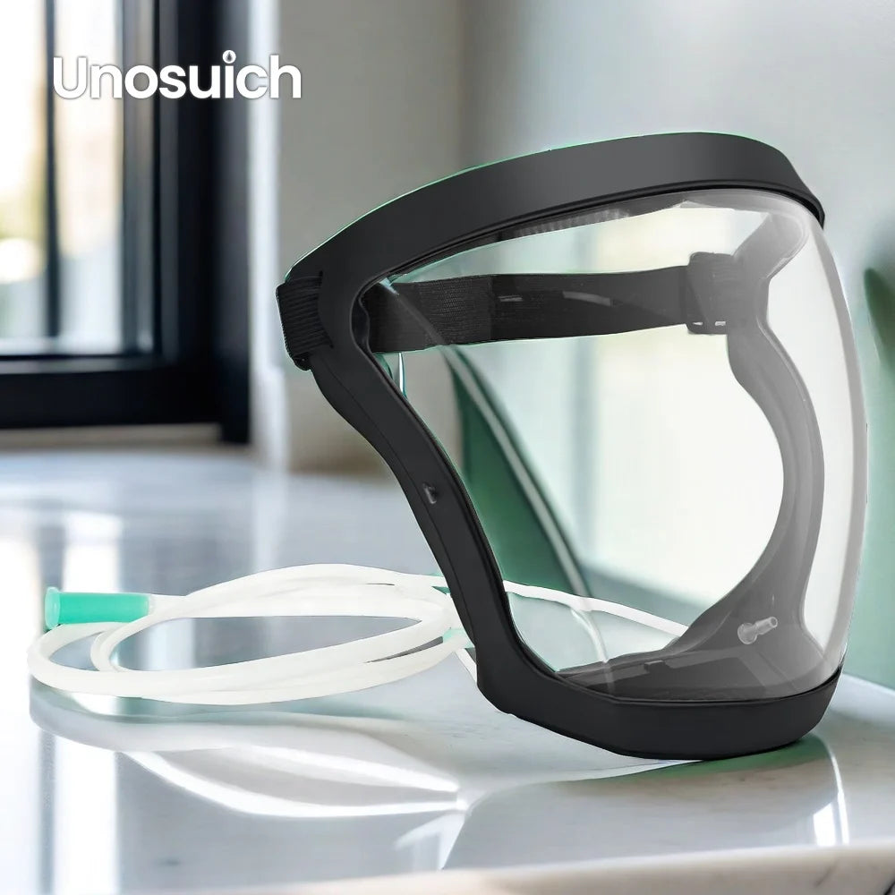 Eco-Friendly Plastic Hydrogen Gas Facial Mask Relaxing Moisturizing Skin H2 Inhalation Machine Hot Cold Car Household RV Outdoor