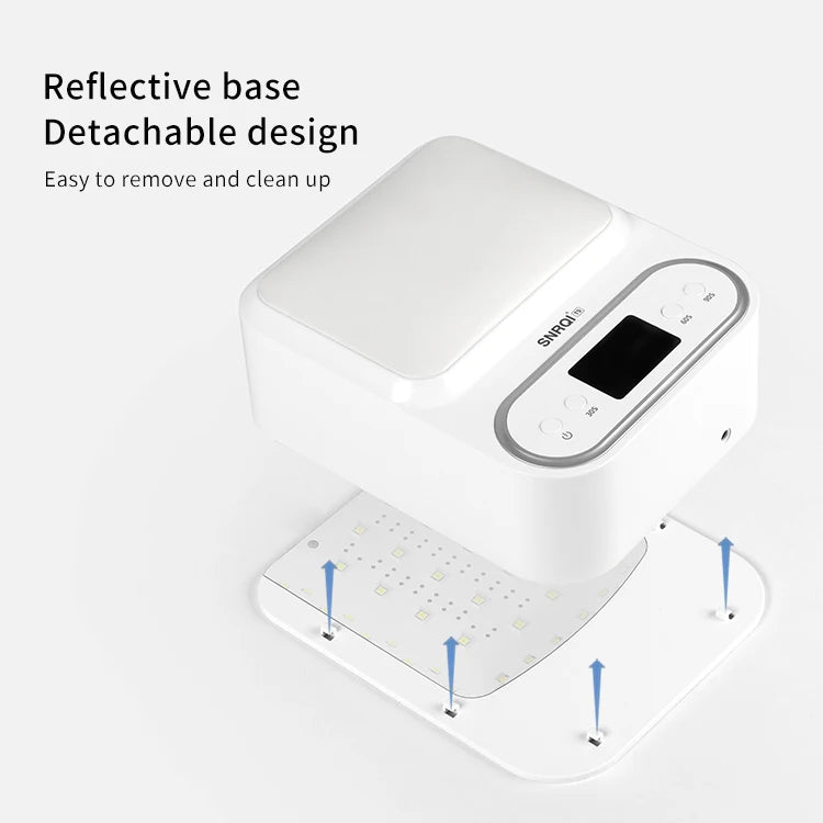 2022 Professional Wireless UV Nails Lamp Portable 48W Nail Dryer Machine Gel Polish Rechargeable SKYSP T9 Model