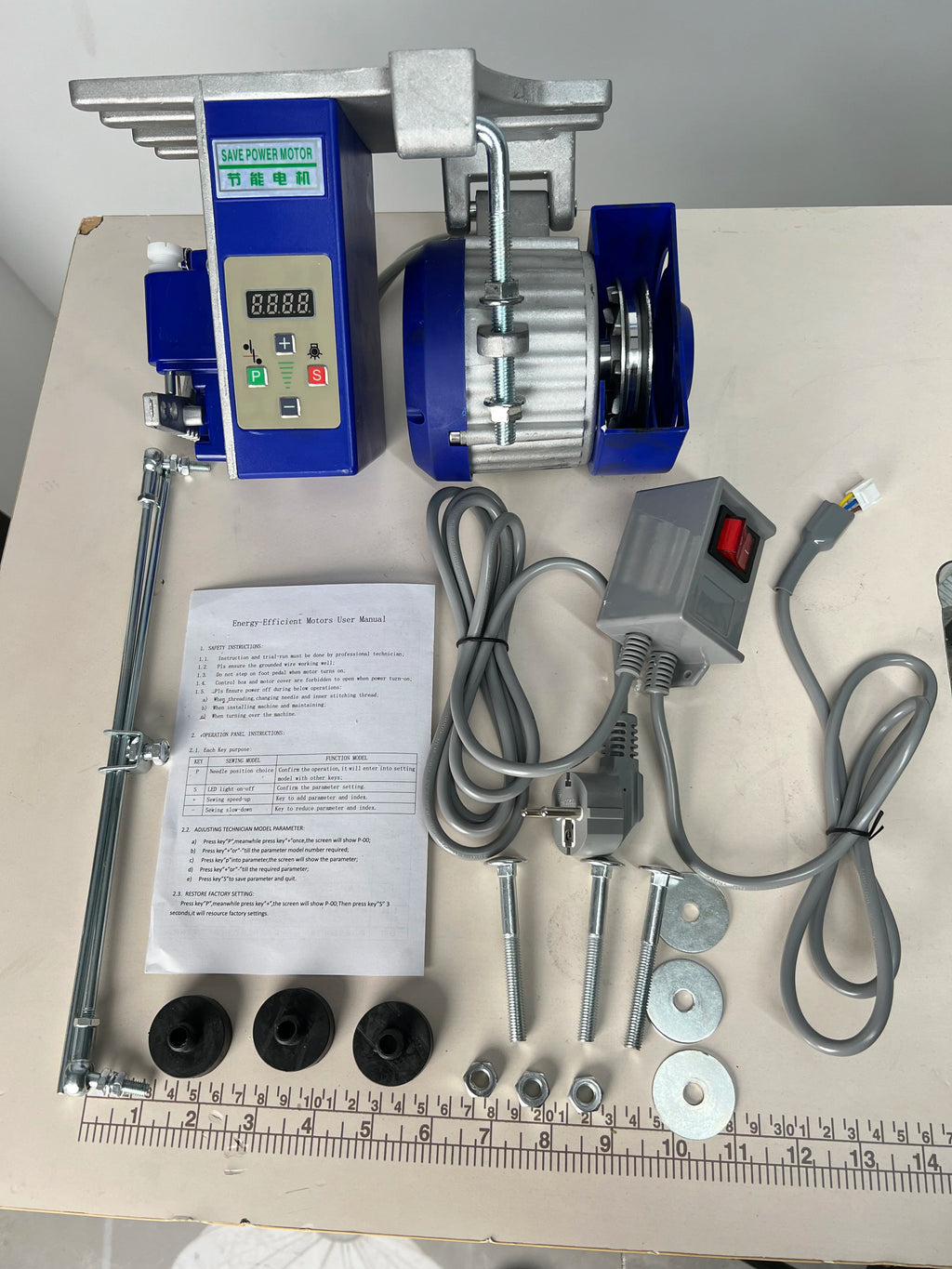 B 10 Silent Energy Saving Power Motor for Industrial Sewing Machine Industry