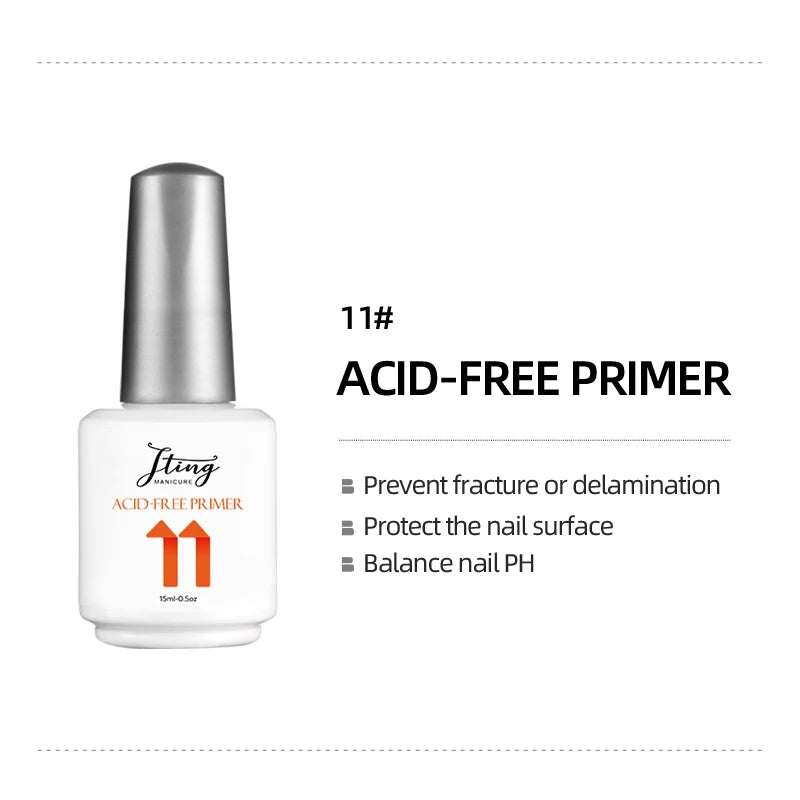 JTING Professional Nail Supplier Latest Hot Sale PH BOND Base Coat Uv Gel Nail Polish OEM Custom Private Label Available