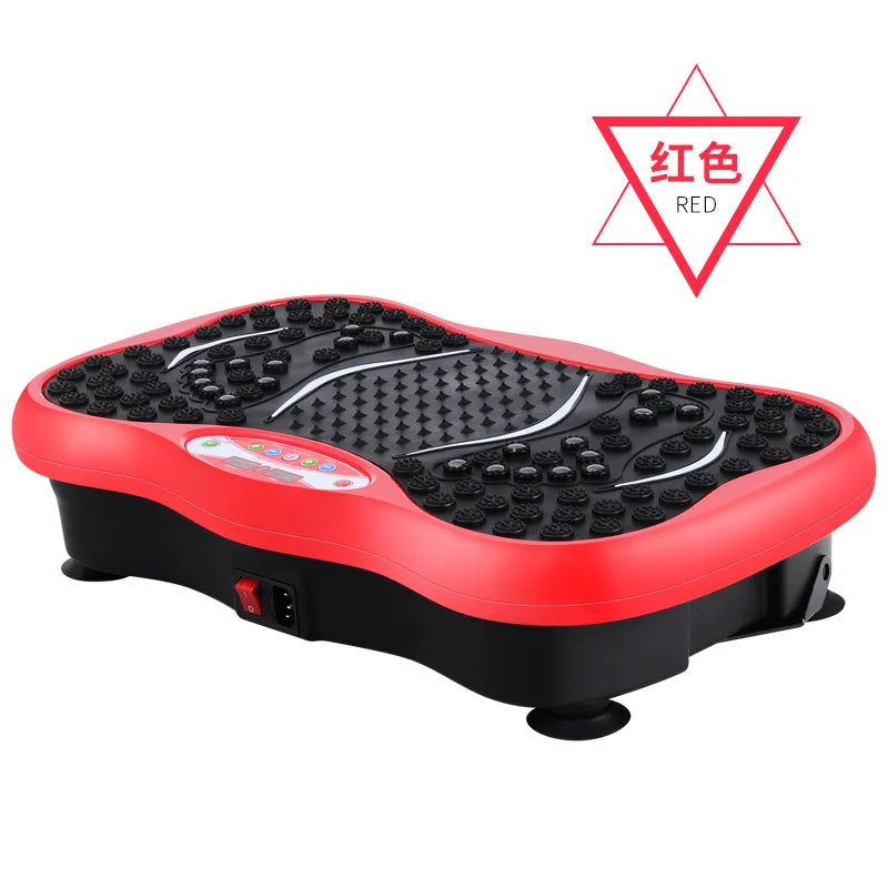 Leg Foot Thigh  Whole Body Vibration Plate Crazy Fit Massage Machine Super Body Shaper Mini 3d Vibration Plate