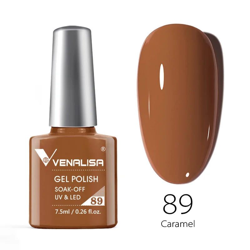 Venalisa Nail Gel Polish Fall Nail TPO FREE Long Wear Semi Permanent Soak Off UV LED Gel Nail Polish Gel Lacquer