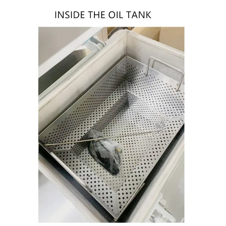 Commercial New 30kg Gas Pressure Fryer Chicken Deep Fryer Broaster Stainless Steel Fast Food Equipment High Productivity Save