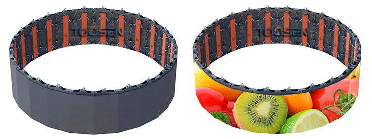 Rental Stage OLED Panel P3.91 4000cd/sqm 1920-3840Hz 65536 Dots/sqm Indoor Outdoor 1/16scan Display Screen