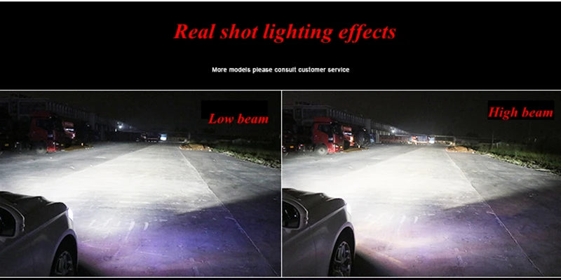 High quality far and near LED bifocal lens laser car headlight upgrade Hai 5 dual lamp cup smart quick start