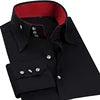 Men's Casual Shirt Long Sleeve Korean Trends Fashion Button-down Collared Blouse Business Dress Shirts Slim Fit Designer Shirts