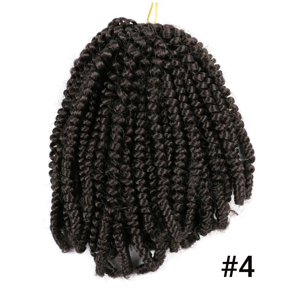 Ombre Spring Twist Braiding Hair Synthetic Crochet Braids Passion Twist Pre-Twist Crochet Hair Extensions Jamaica Bounce Twist