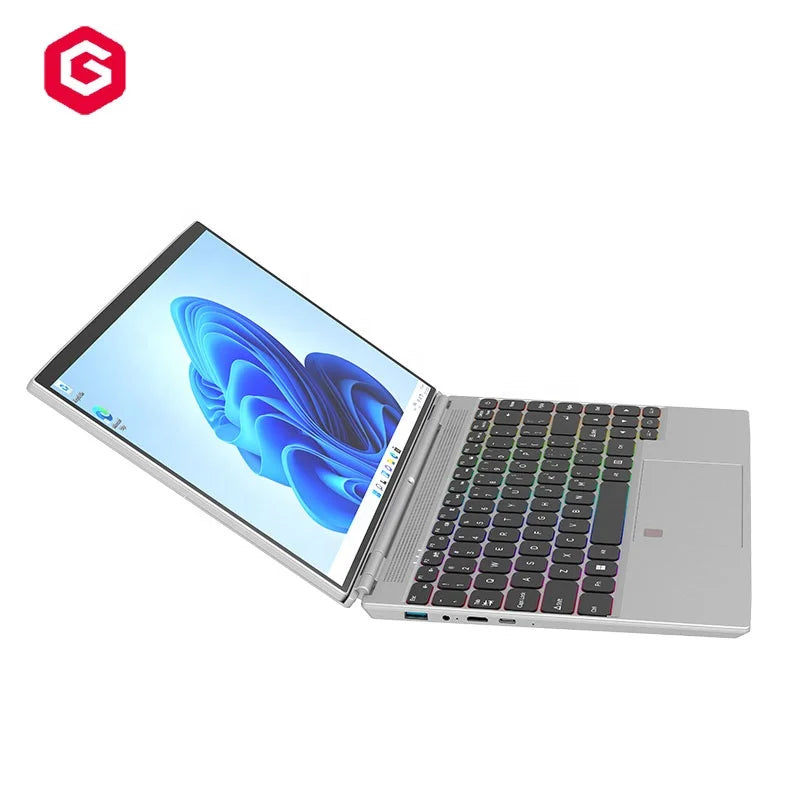 Fashionable Touch Screen Laptop 14 Inch Celeron 11th Gen N95 Yoga Laptop 2 in 1 Laptop