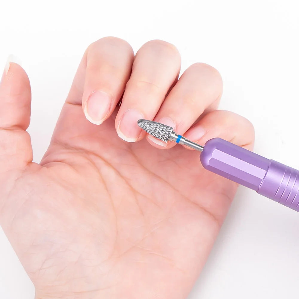Nail Drill Burr Bits Ceramic Milling Cutter Manicure Nail Drill Bits Electric Nail Mills Cutter for Manicure Machine