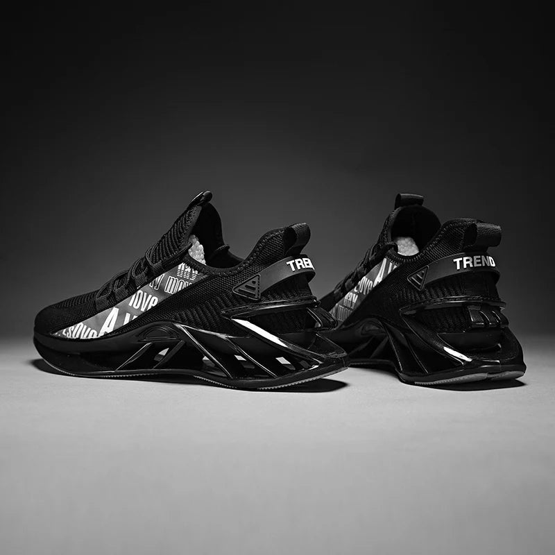 Men's Casual Sneakers Breathable Luxury Trainer Race Shoes Fashion Loafers Running Shoes for Male Comfortable Tenis