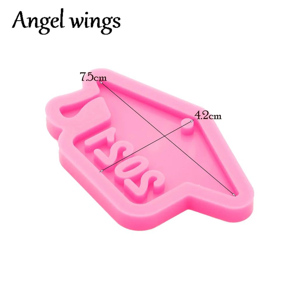 DY0910 Silicone Backpack/Shoes/Glasses/Camera/Hat/Teethr Molds, Keychain Crafts Epoxy DIY Resin art Mold,  Chocolate Cake Mold