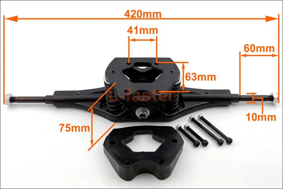 L-faster Electric Mountain Skateboard Components DIY Assemble All Terrain Skate Board With Children Like Parent-Child Activity