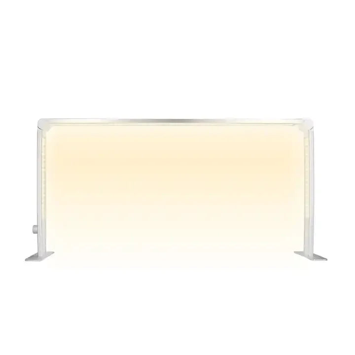 HOT SALE Folding Led Table Lamp Square Silver Nail Salon Led UV Desk Lamp 30" Nail Lash Extensions Table Lamp Warm White Light