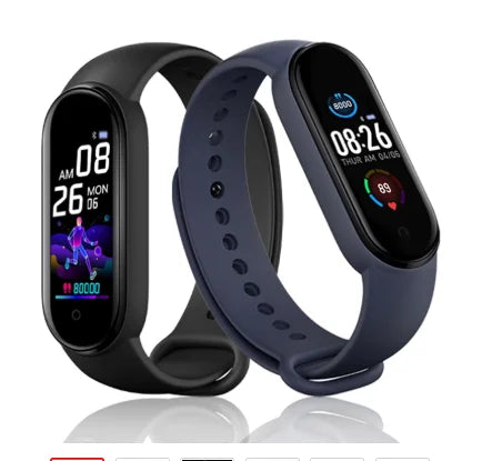 M5  Smart Bracelet Heart Rate Blood Pressure Health Waterproof Wristband Fitness Tracker PK M3 M4 M6 M7 Smart Watch