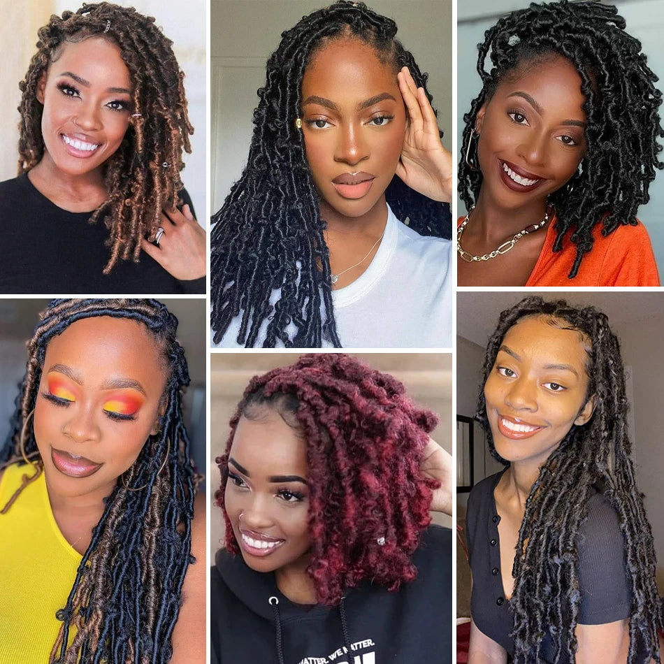 Butterfly Locs Crochet Braids Hair Synthetic Dreadlocks meche Faux Locs Crochet Hair Extensions for women braiding hair