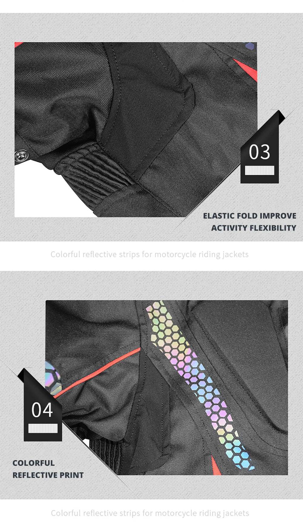 New Motorcycle Jacket Pants Suit Protective Gear Motorbike Riding Jacket Waterproof Windproof Motorcycle Pants Suit