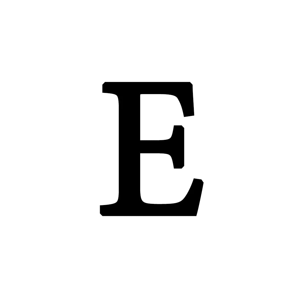 Hainon Fashion Initial 26 Letter Necklace Colored Zircon Necklace Electroplated Gold Sweater Chain