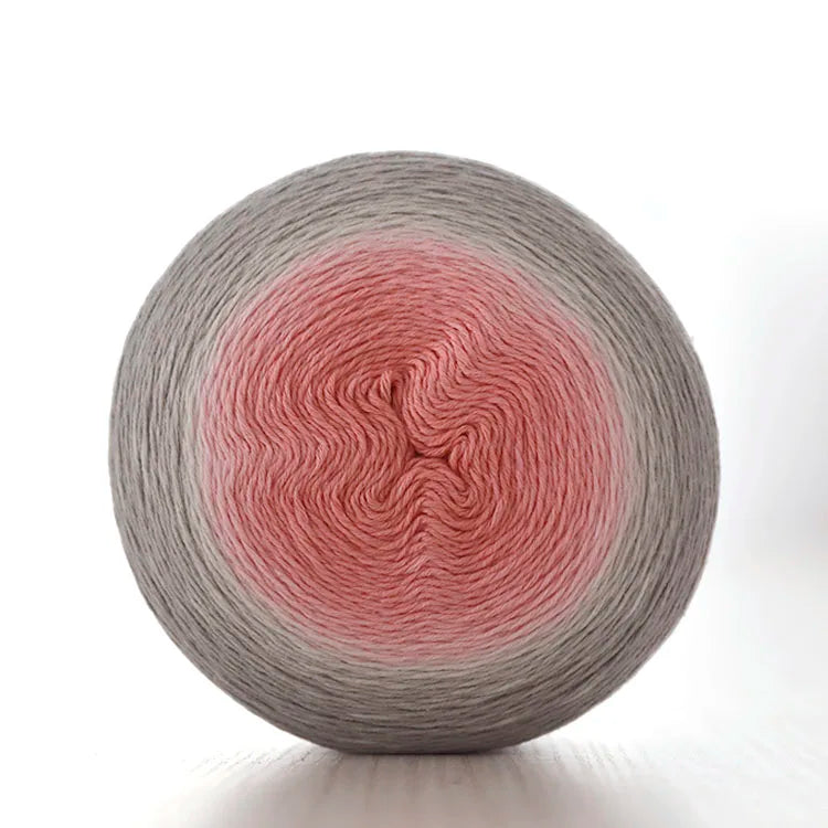 100% Recycled Magic Ball Sweater Scarf Hat for Baby 180g Hand Knitting with Fancy Yarn Dyed Pattern Cotton Line Weaving