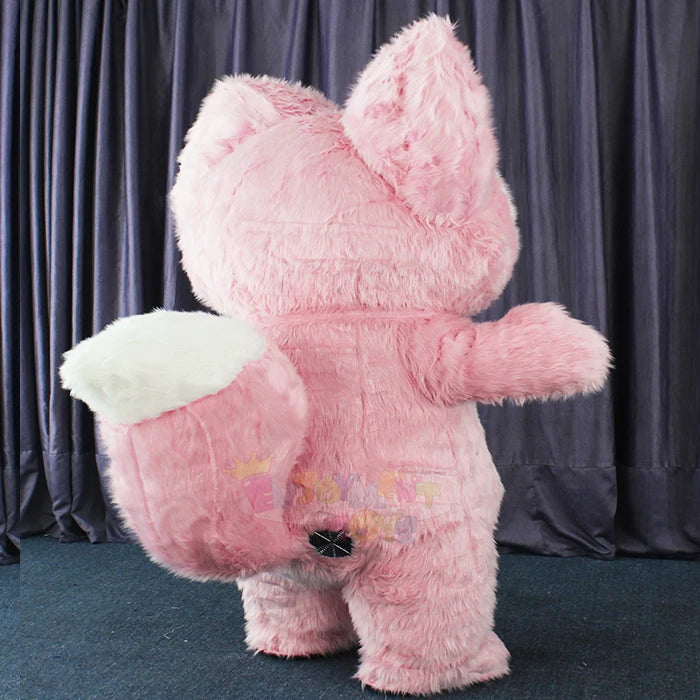 Enjoyment CE fox Lingna Belle Inflatable Mascot Costume Halloween Christmas Party  Costume Animal Mascot for Adult Home Decor