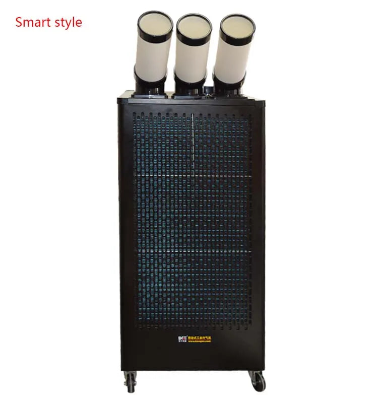 220V Air conditioner industrial mobile air conditioner compressor three Air outlet air cooler single cold type integrated 3KW