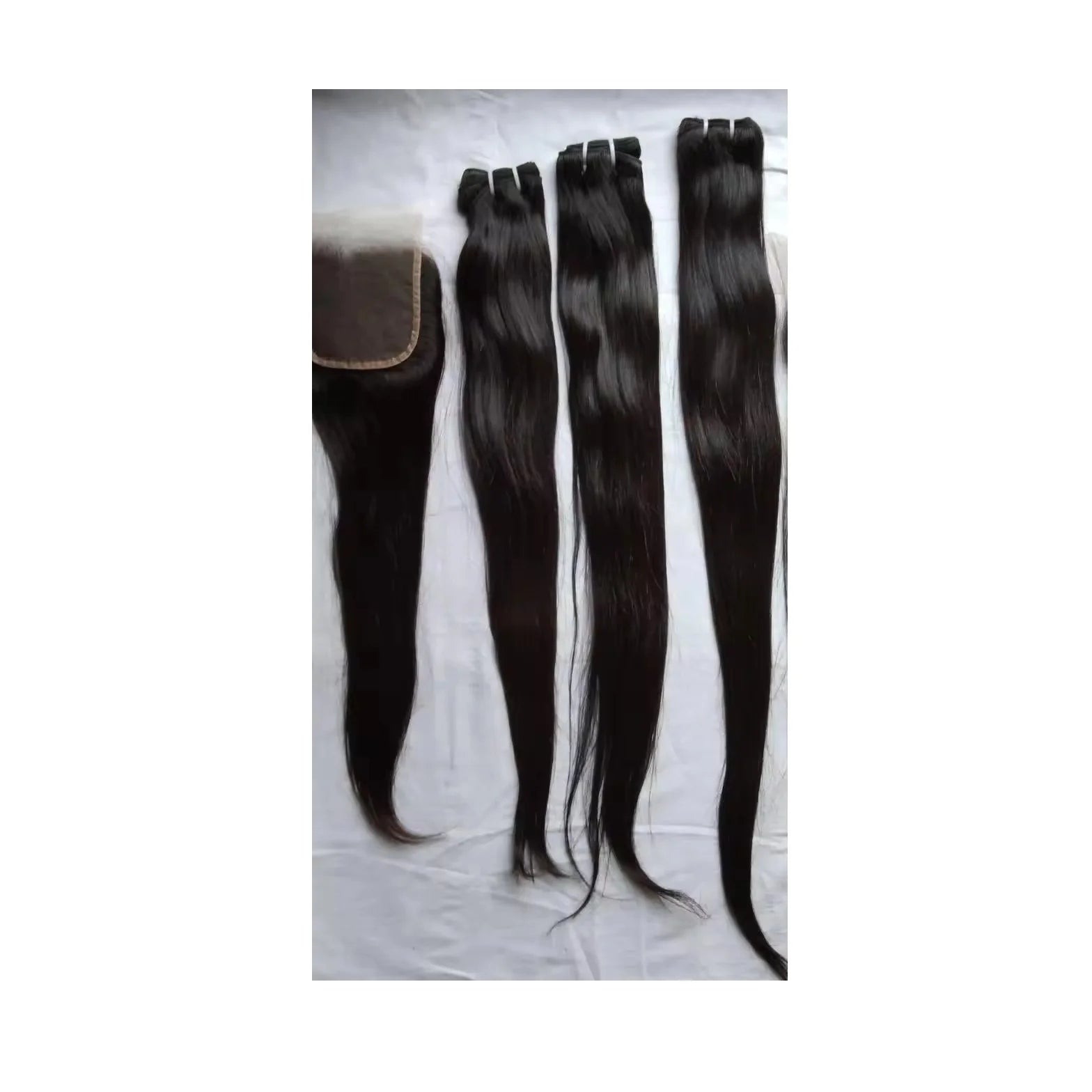 100% Virgin Body Wave Indian Hair Bundle Full Cuticle Aligned Soft Unprocessed Straight Remy Hair Vendors High-Demand Human Hair