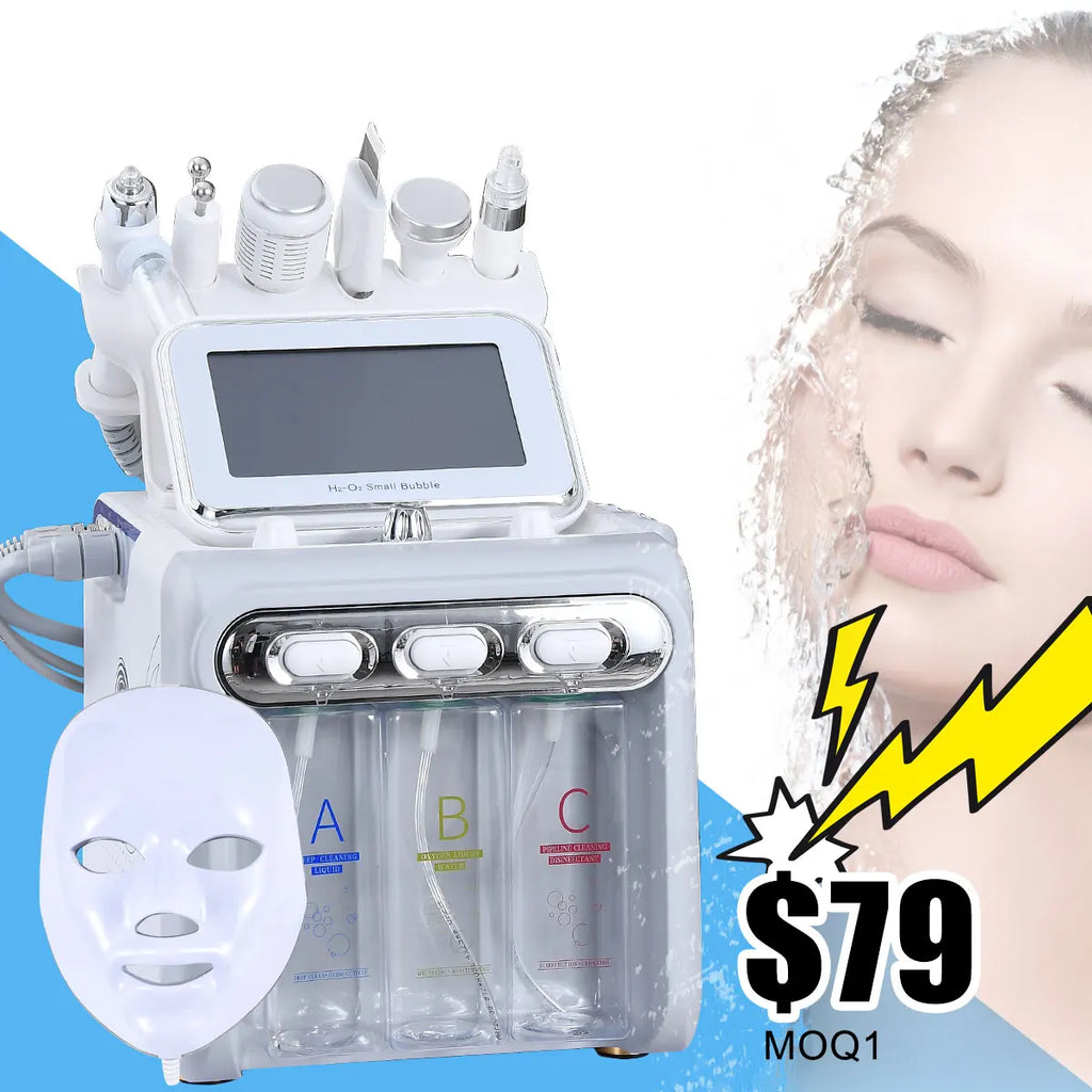 Salon Beauty Equipment Skin Hydra Skin Facial Dermabrasion Hydrofacial  H2o2 Deep Clean Hydrodermabrasion Machine