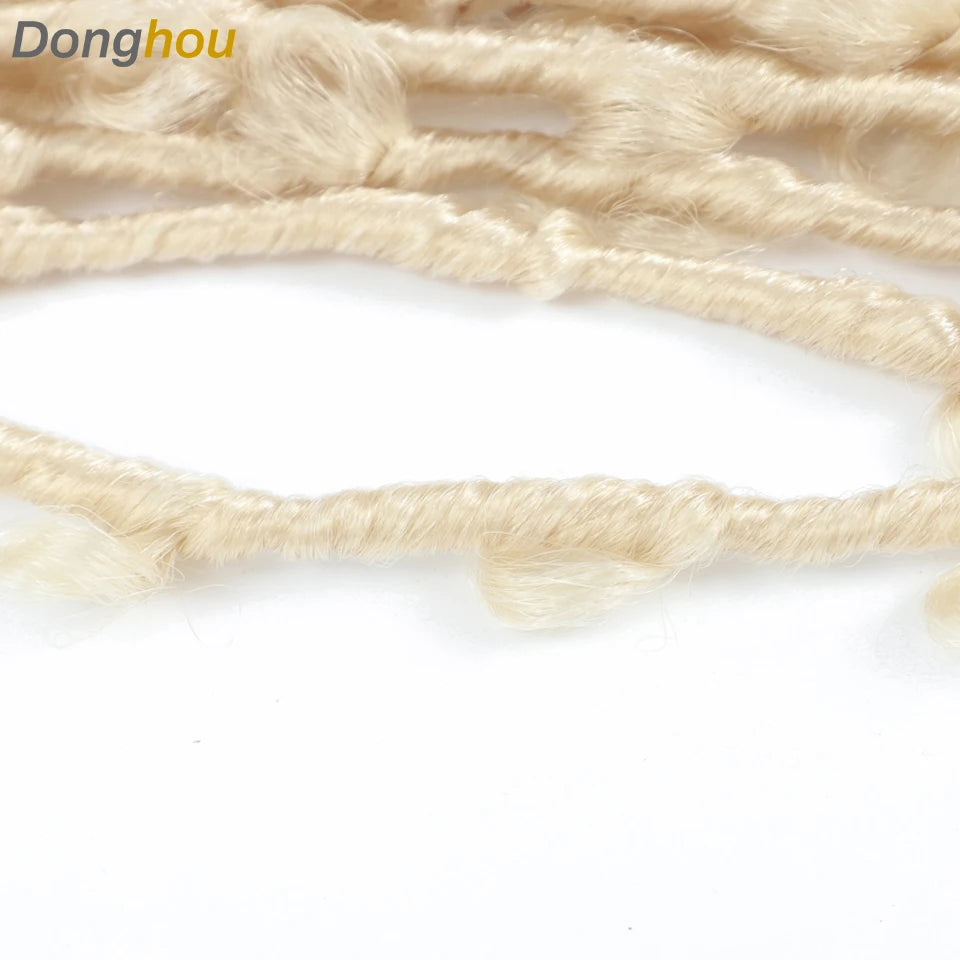 18 24 36 Inch Butterfly Faux Locs Crochet Hair Synthetic Meche Butterfly Locks Crochet Braid Distressed Soft Locs Crochet Hair