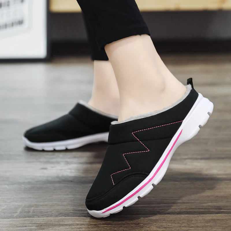 Winter Men Women Plush Slippers Home Indoor Warm House Cotton Shoes Room Lightweight Plus Big Size 47 48 49 Cheap Dropshipping