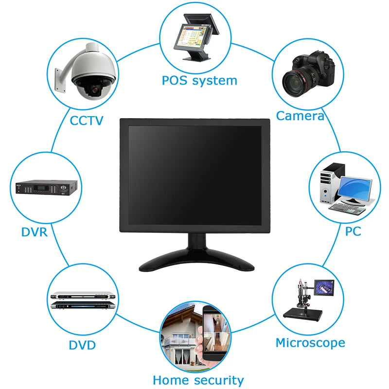 Aonpos Hot Selling Portable TV Studio Monitor Mini Open Digital Frame LED Laptop Medical Displays Monitor