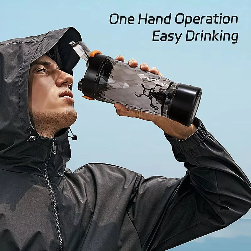 Automatic Protein Blender Shaker Bottle Best Electric Motivation for Gym Use New Design Logo Printing USB Storage Household RV
