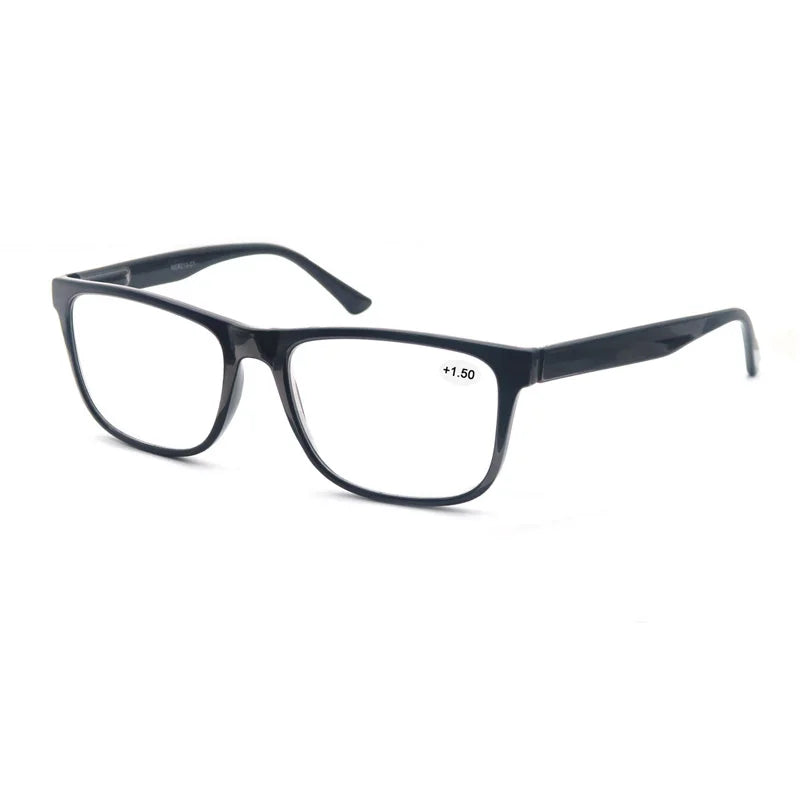 Oversized Reading Glasses Men Big Head Readers Women XL Eyeglasses Wide Square Large Read Glasses With Spring Hinge Clear Vision
