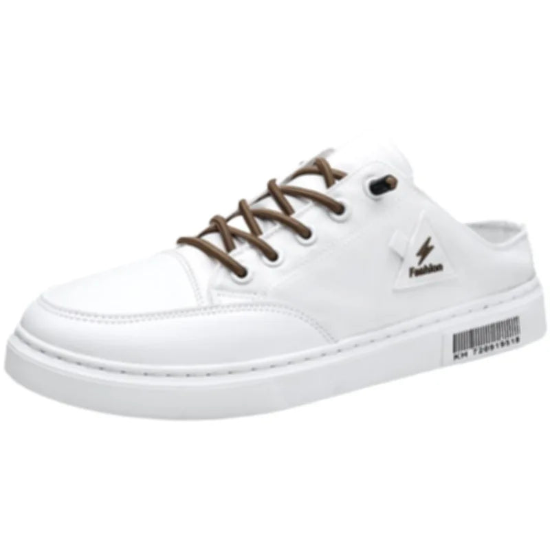 Men's Slip-ons Canvas Shoes Non-heel Casual Shoes Autumn Summer Slippers 2021 Original Fashion Male Sneakers Zapatos De Hombre