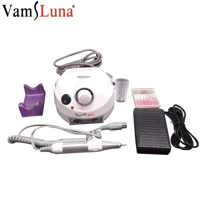 Nail Drill Machine 35000RPM Electric Manicure Machine Drills Manicure Drill & Accessory Manicure & Pedicure Drill Set
