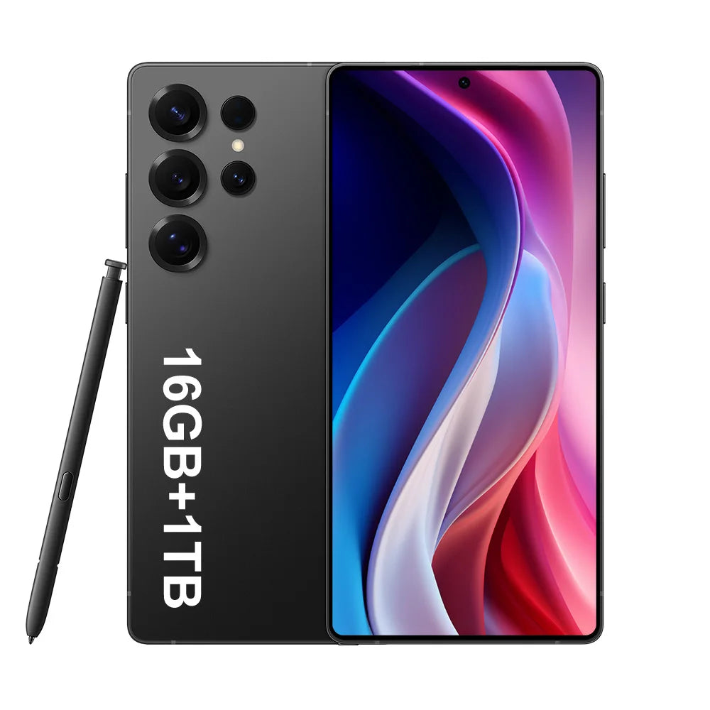 Wholesale S25 Ultra 16gb+1tb Android Smartphone 5g Dual Sim Dual Standby Unlocked Mobile Phone S25 Ultra Smart Phone