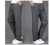 Solid Color Men's Clothing Pants 6XL Large Size Casual Trousers
