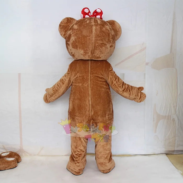 Customized Promotion Bear Performance Mascot Costume Adult Party Bear Cartoon Mascot Set