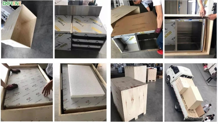 Modular Outdoor Kitchen Pod with Stainless Steel Cabinets, BBQ Grill Station and Custom Outdoor Design for Patios Customized