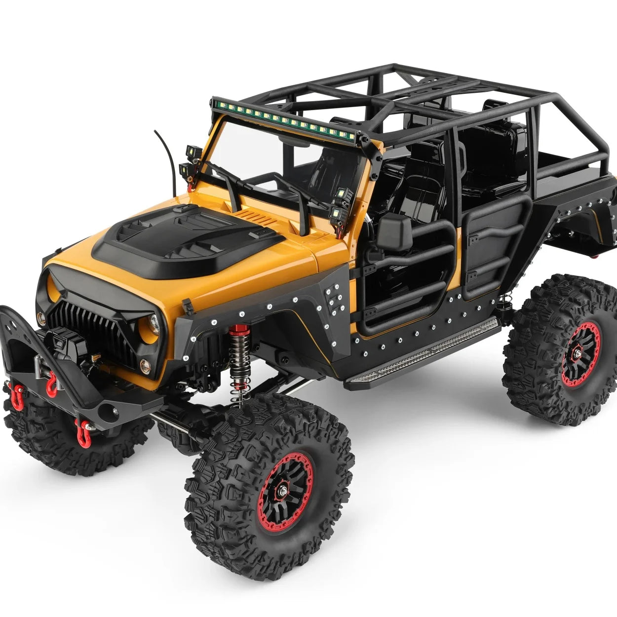 WLtoys 104010 104020 104026 1/10 Rock Crawler RC Car 4WD Electric Off-Road USB Cable 100m Range Indoor-Outdoor Children Toy