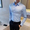Liu Ming Hot Product 2024 Autumn Men s Clothes Casual Slim Social Party Long Sleeve Business Formal Shirt