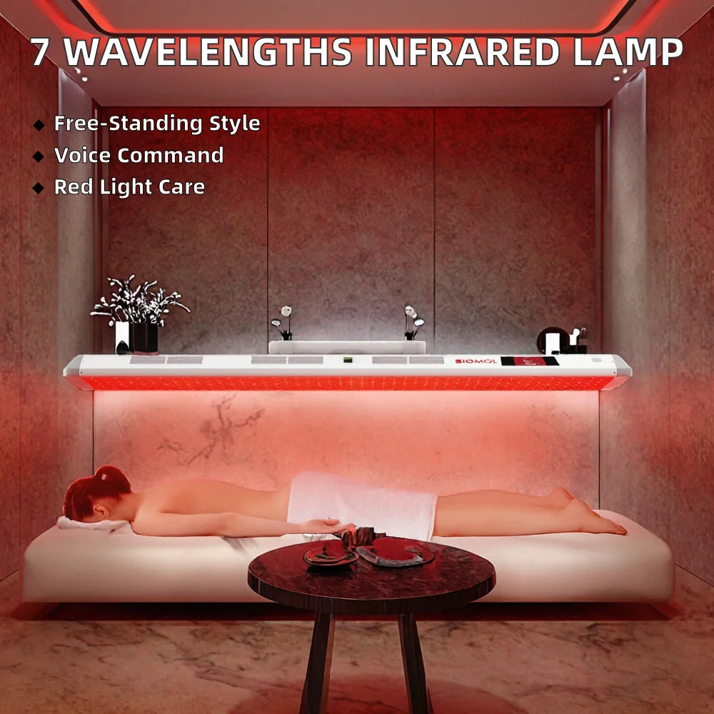 USA Warehouse Infrared Light Panel Red Light Therapy Device with Voice Control Customized Logo for Full Body Use