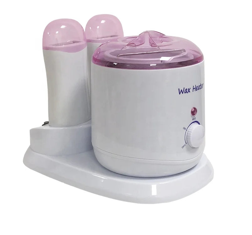 Online Selling Professional Depilatory Waxing Warmer Heater Pink White Hair Power Plug in Wax Warmer Hair Removal
