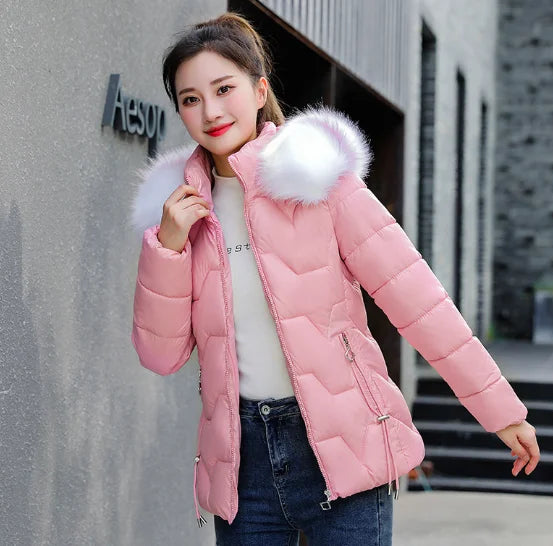 Parkas Women Down Jacket  Winter Jacket Women Plus Size Winter Coat Lady Clothing Warm Female Jackets Short Parkas