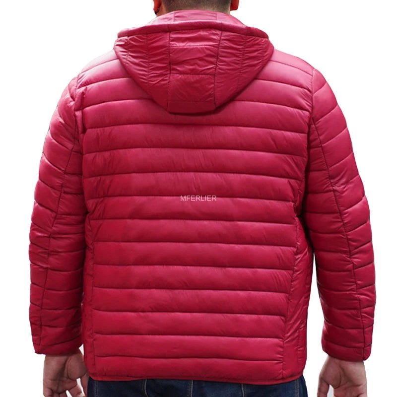 Autumn Winter Men Jackets 10XL Bust 164cm 5XL 6XL 7XL 8XL 9XL Plus Size Coat