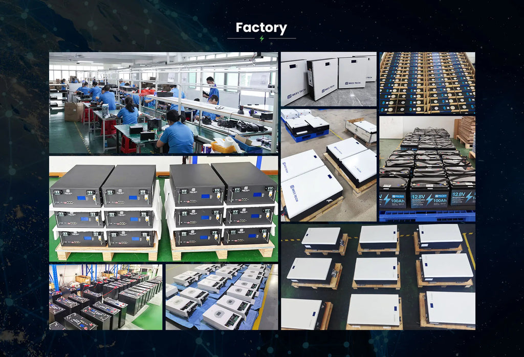 Bees Tech Eu Stock 51.2v 17kwh 16kwh 15kwh Battery Lithium Pack Tester Mb56 Lifepo4 Storage 15kwh Made China