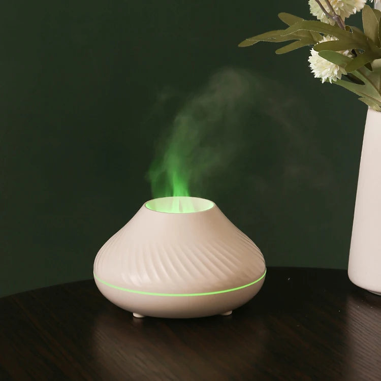 Aroma  Essential Oils Diffuser Air Essential Oil Ultrasonic USB Humidifier Sale Fire Flame Humidifier