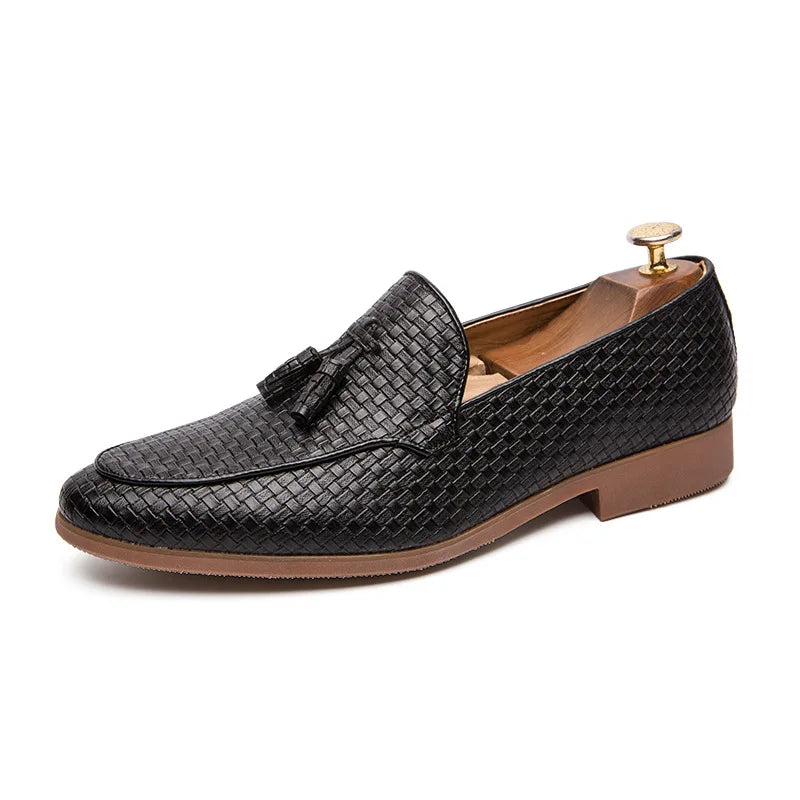 Fashion Handmade Italian Wedding Shoes for Men Formal Dress Loafers Shoes Wholesale